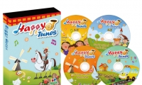以 $99 購買英國 Happy Tunes 4 DVD  ❤ 4 個學習主題 近百首孩子最愛英文兒歌 ❤ █ 每隻片長約 80分鍾