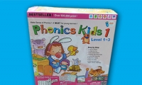 限量159套 $435 購買 Phonics Kids Level 1 -3 ( 6 Books + 3DVD + 3CD + 3 Posters+373 Flash Cards█ 免費送貨( 只限工商大廈 )