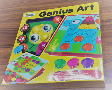 Genius ART  ** 發掘寶寶創意  自由組合不同的公仔圖案