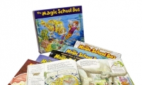紐約時報評比－最新鮮有趣、最富創意想像的科學啟蒙方式 *Magic School Bus Classic Box Set with CD (6 Books)