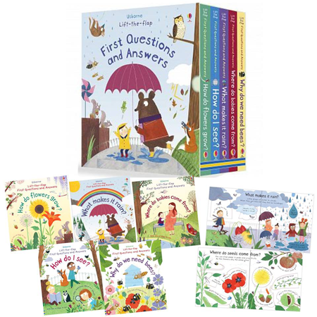 Lift-the-Flap First Questions and Answers Box Set (5 books)